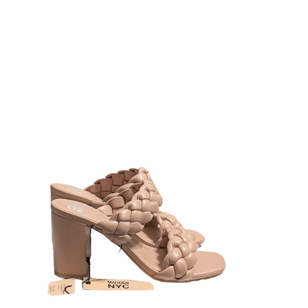 Madden NYC Women's Braided Heel Sandala Size 9 and 11 NEW in Box w/Tags - Picture 4 of 8
